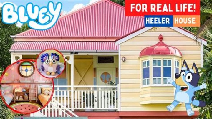Where is the real Bluey house?