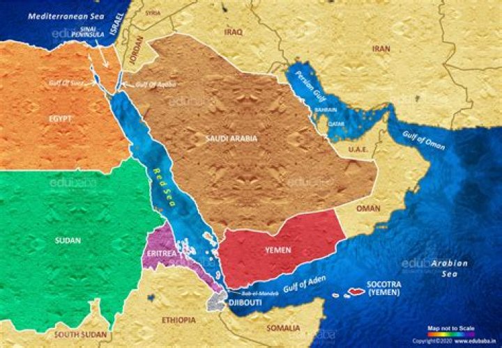 Where is the Red Sea?