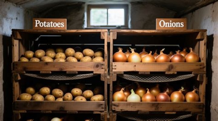Where should I store onions?