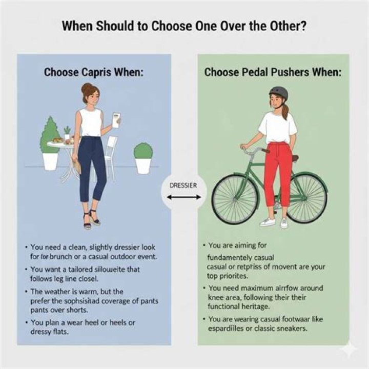 Which are longer capris or pedal pushers?