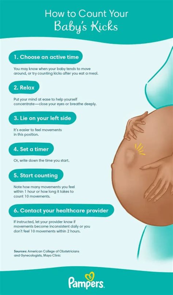 Which baby kicks more on right side?