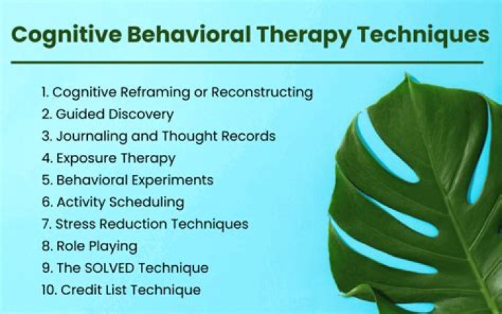 Which behavior therapy technique is commonly used to treat anxieties or fears?