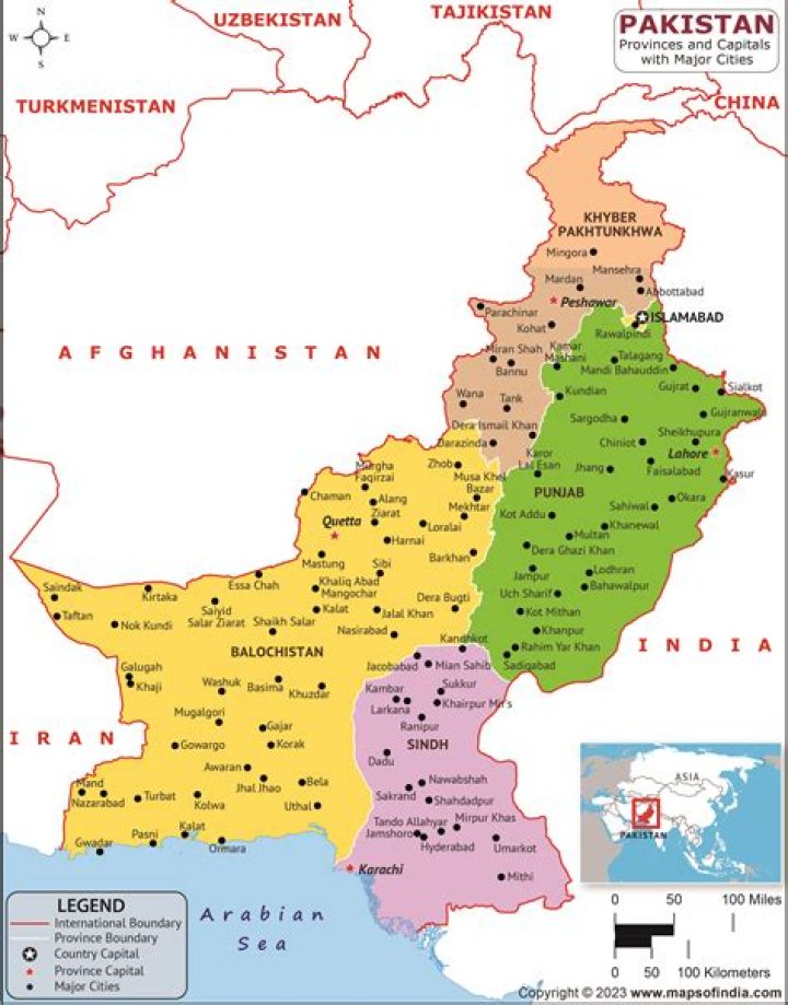 Which city of Pakistan is called California?