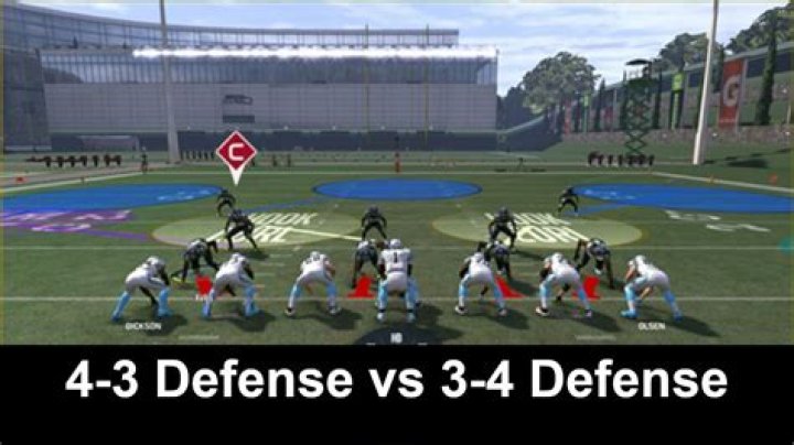 Which defense is better 3 4 or 4 3?