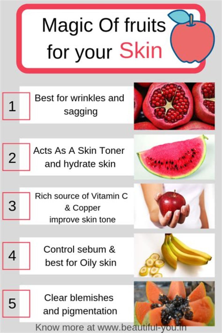 Which fruit is best for dry skin?