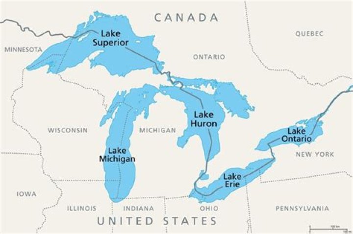 Which Great lake has the most sunken ships?