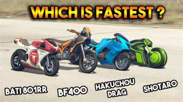 Which is the fastest bike in GTA 5?