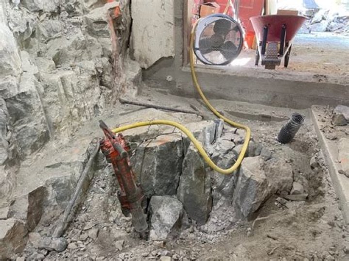 Which is the most suitable tool for breaking up concrete?
