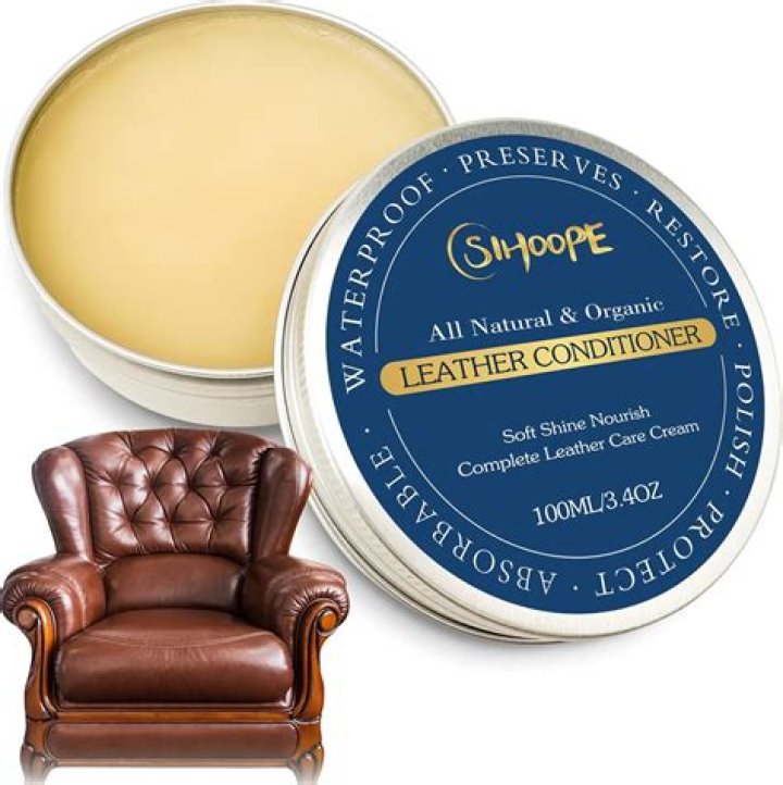 Which oil is used for leather polishing?