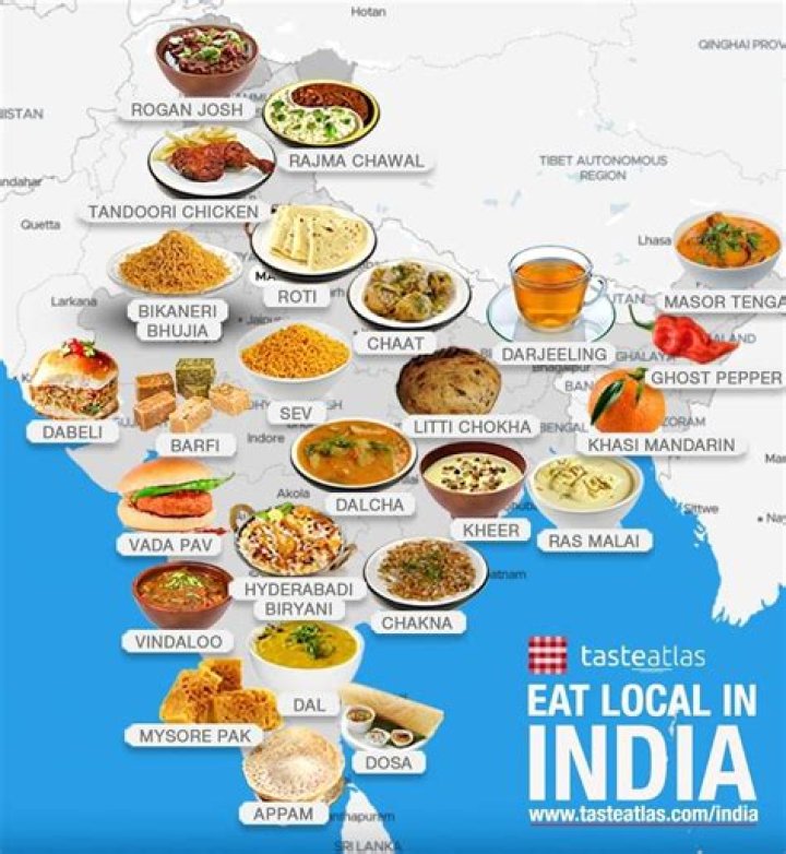 Which state is famous for food in India?