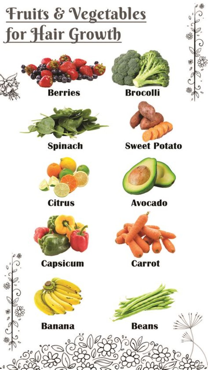 Which vegetables are good for hair growth?