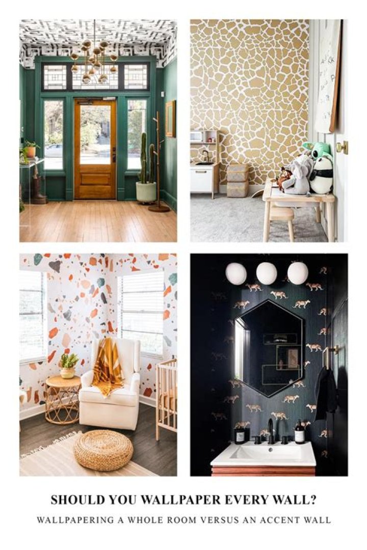 Which walls should I wallpaper?