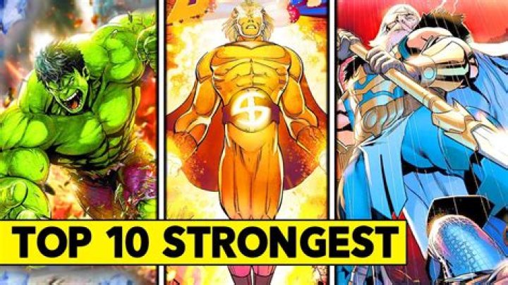 Who are the top 5 strongest Avengers?