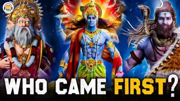 Who came first Vishnu or Shiva?