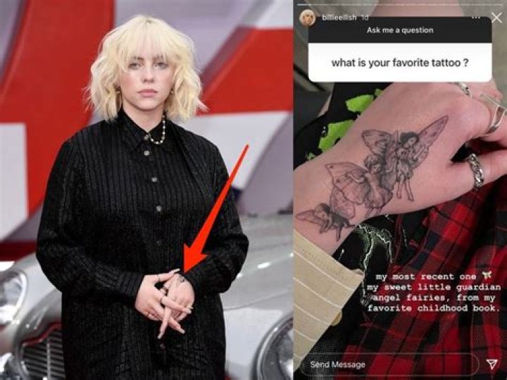 Who did Billie Eilish's dragon tattoo?