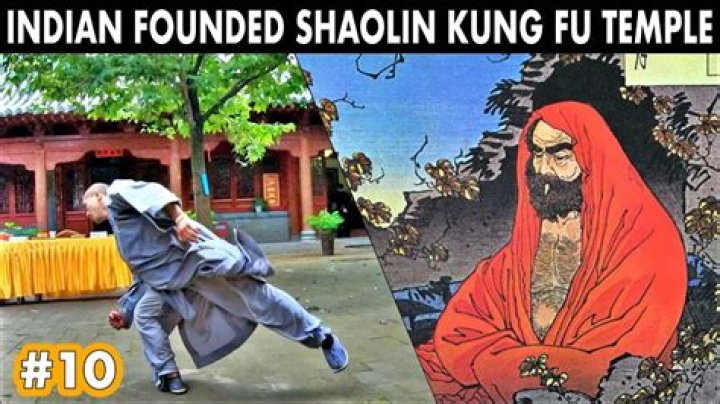 Who founded Shaolin?