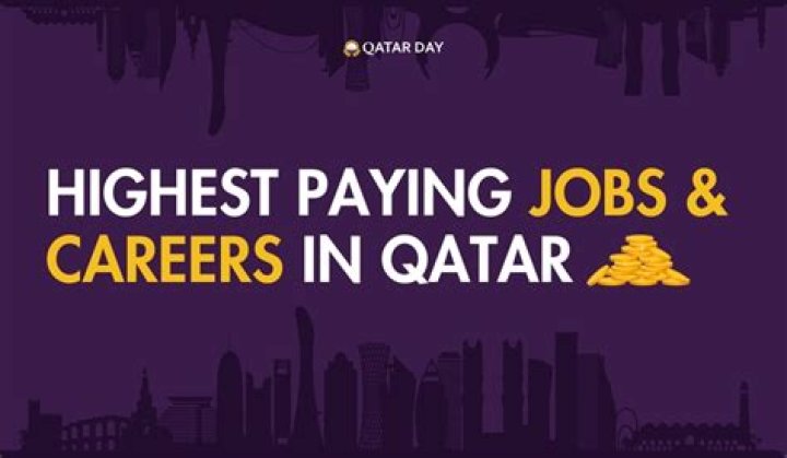 Who gets highest salary in Qatar?