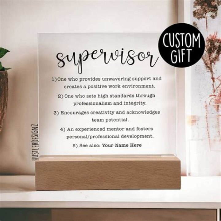 Who is good supervisor?