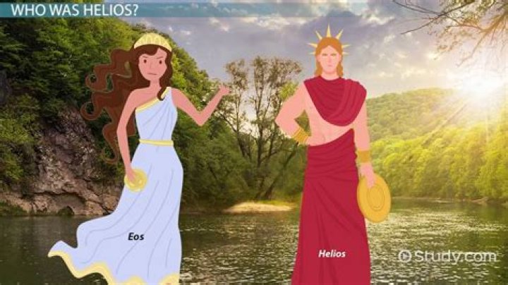 Who is Helios the son of?