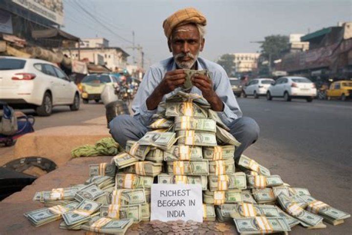 Who is richest beggar in India?