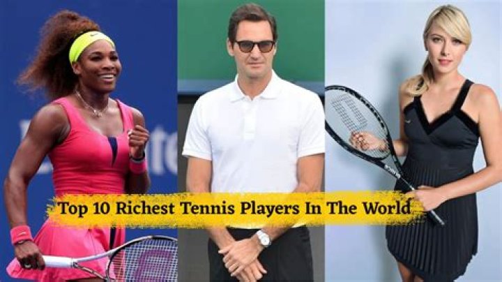 Who is richest tennis player?