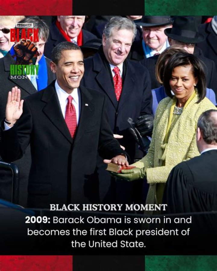 Who is the very first black president?