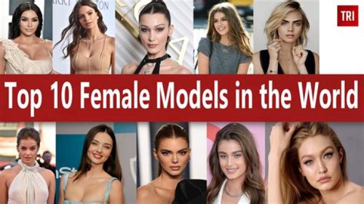 Who is World No 1 female model?