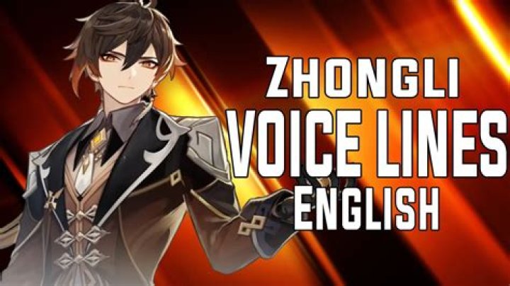 Who is Zhongli English VA?