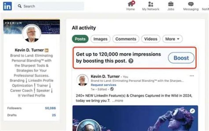 Who sees a boosted post?