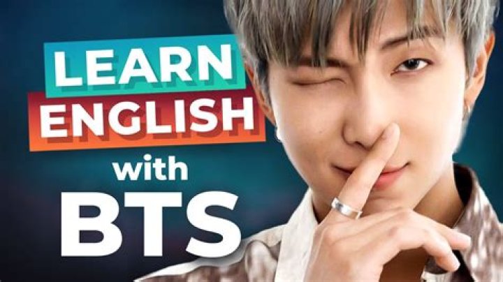 Who spends the most time learning English in BTS?