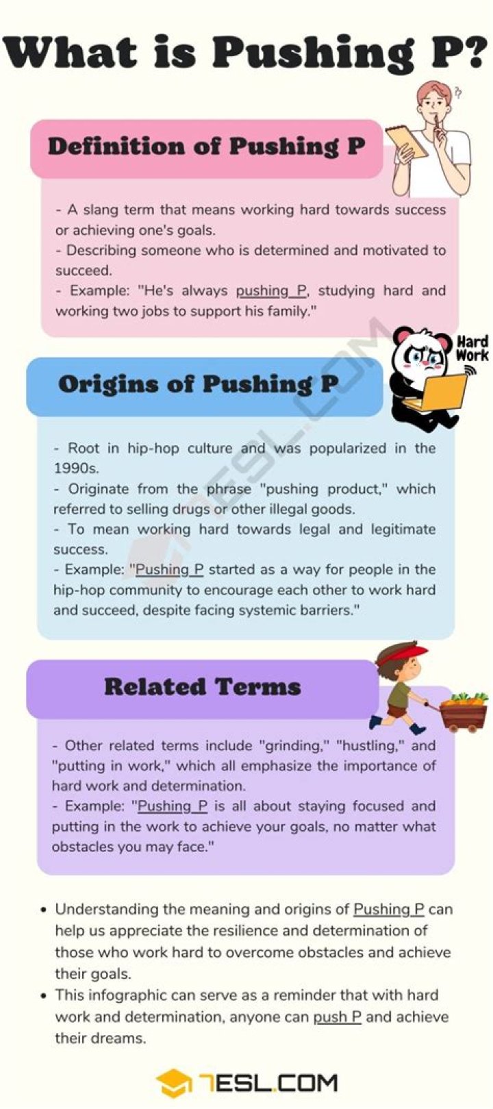 Who started Pushing P?