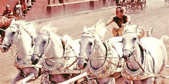 Who trained the horses in Ben-Hur?