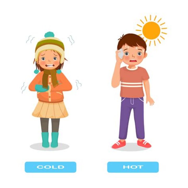 Why a guy is hot and cold?
