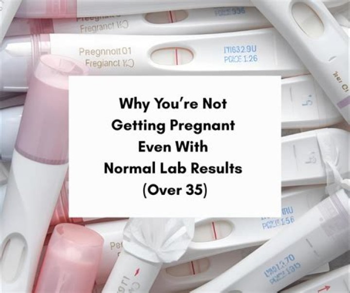 Why am I not getting pregnant if everything is normal?