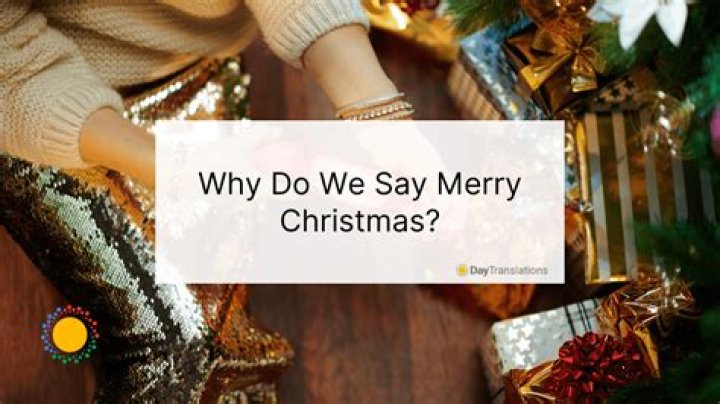 Why can't we say Merry Christmas anymore?