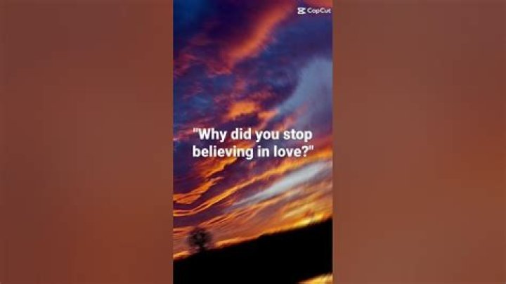 Why did Mulder stop believing?