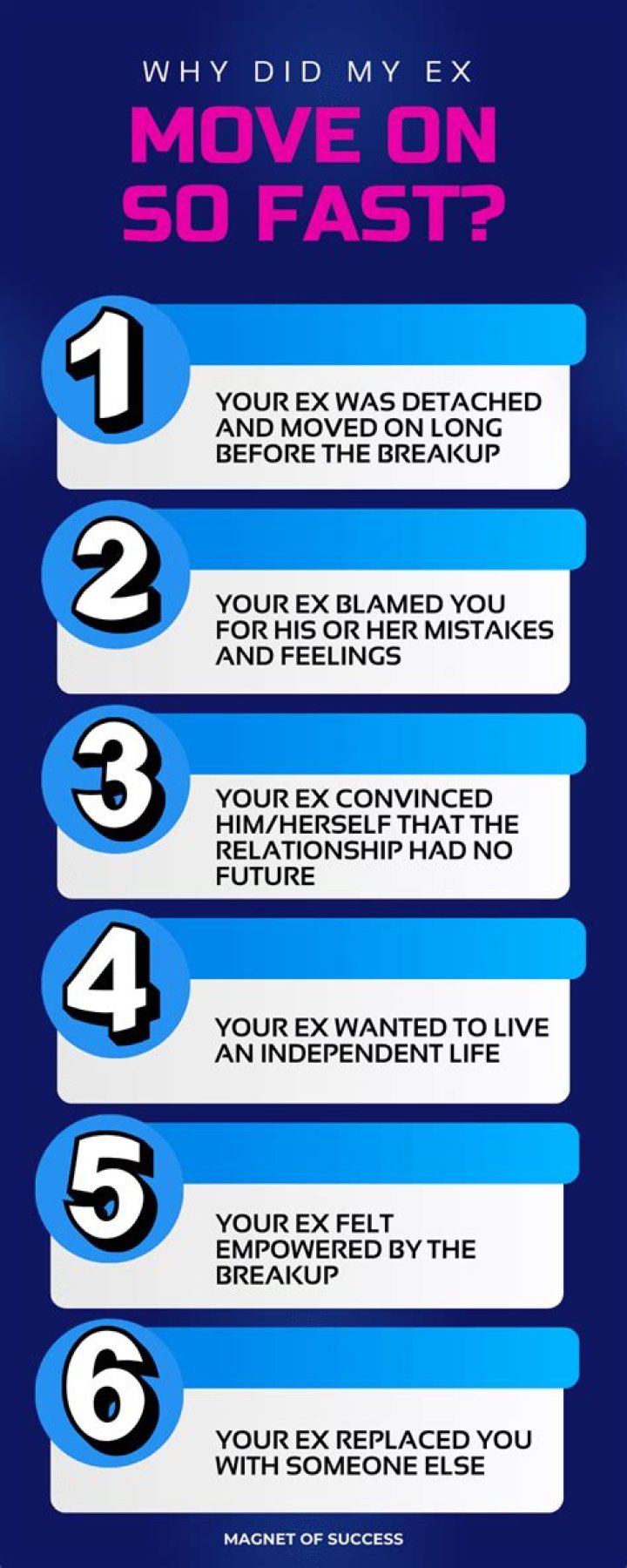 Why did my ex move on so quick?