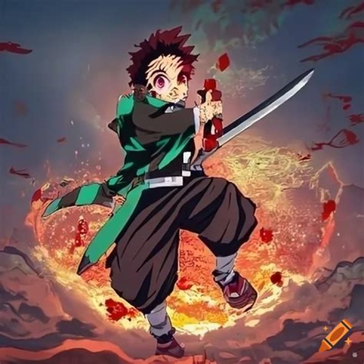 Why did Tanjiro's eyes turn red?