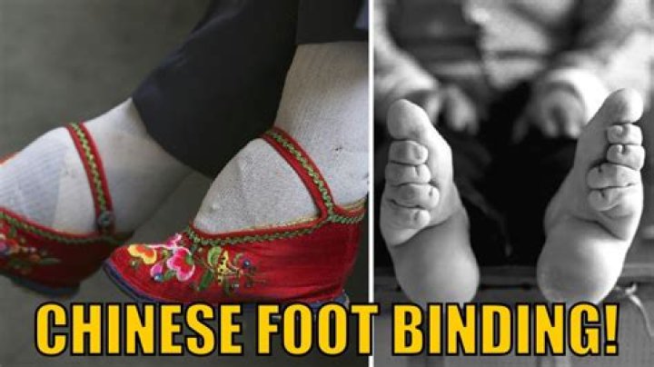 Why do Chinese have small feet?