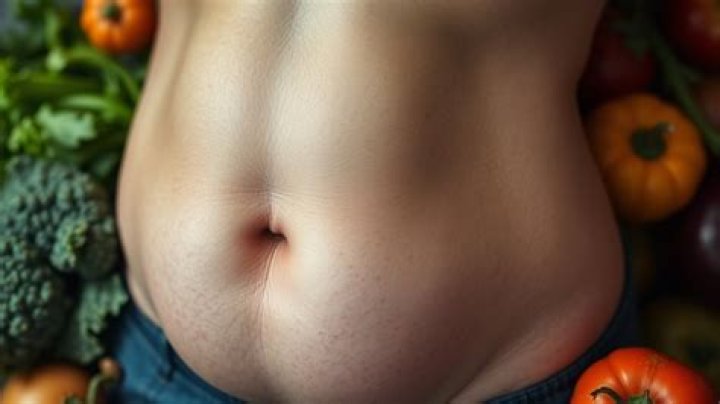 Why do diabetics have large abdomens?
