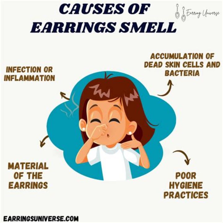 Why do earring backs smell?