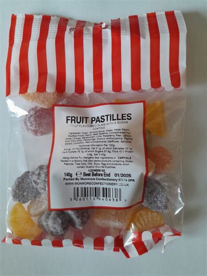Why do Fruit Pastilles taste different?