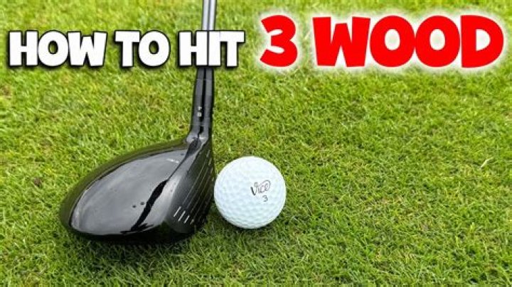 Why do I hit 3 wood as far as driver?