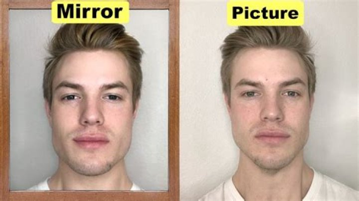 Why do I look fatter in photos than in the mirror?