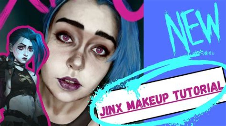 Why do Jinx's eyes turn pink?