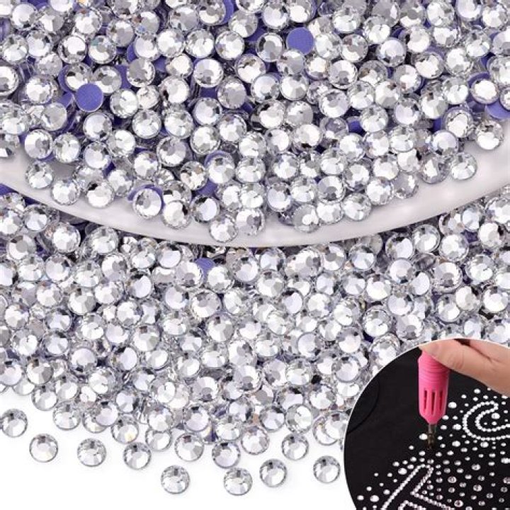 Why do rhinestones turn black?