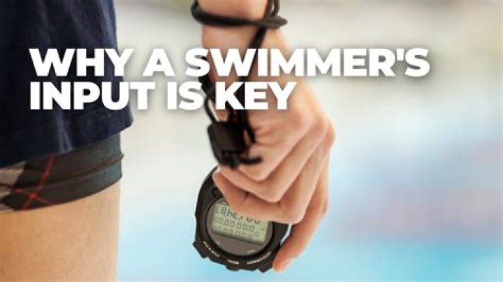 Why do swimmers write on their arms?