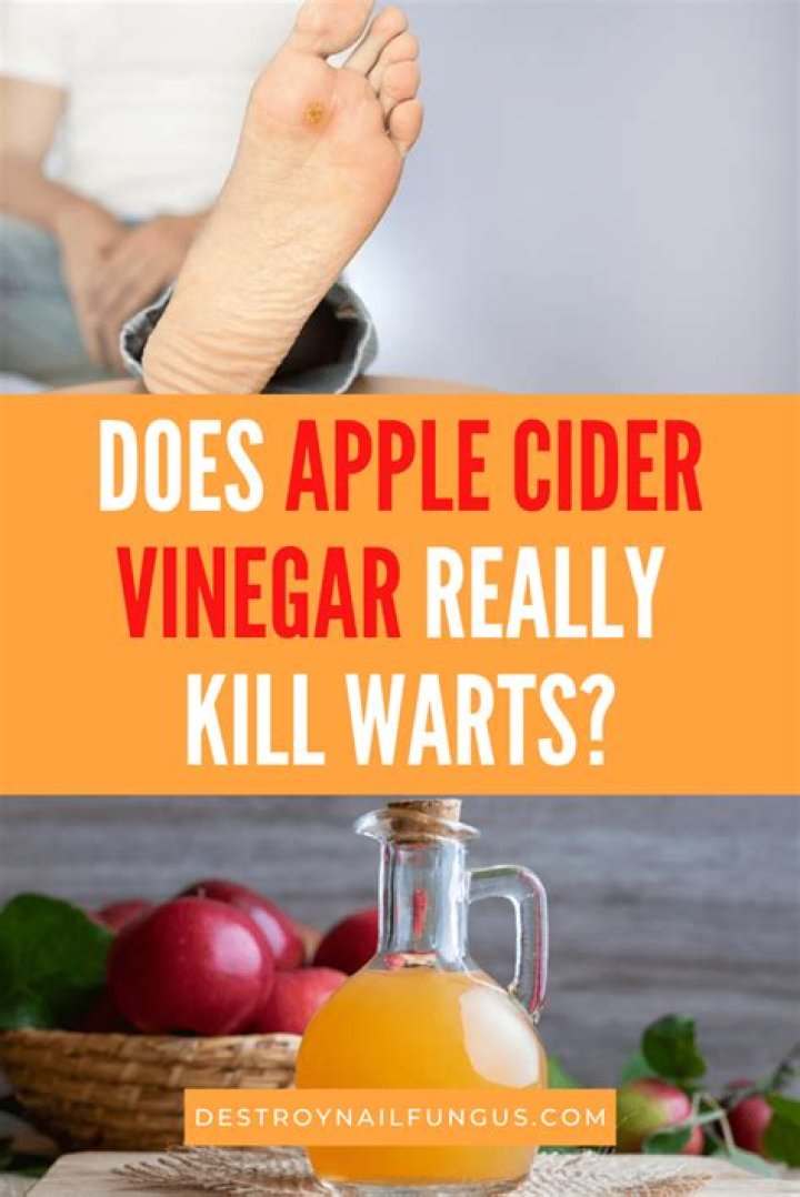 Why do warts turn black?