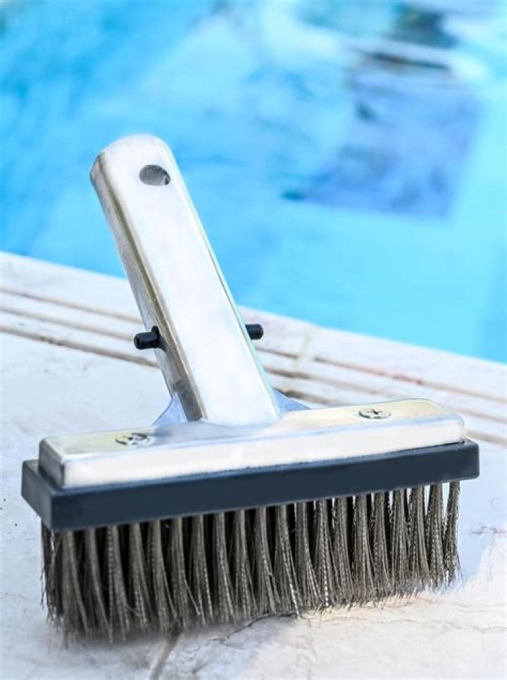 Why do you brush new pool plaster?