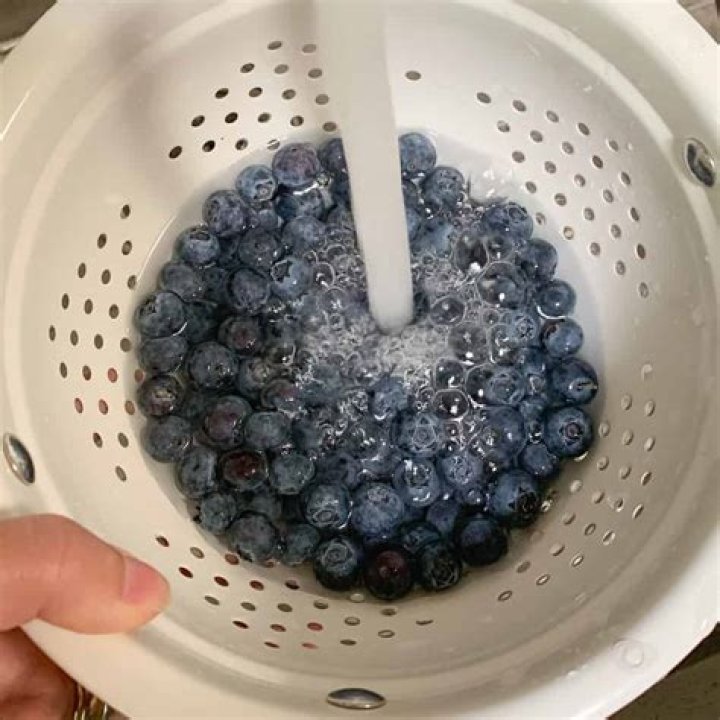 Why do you have to wash blueberries?